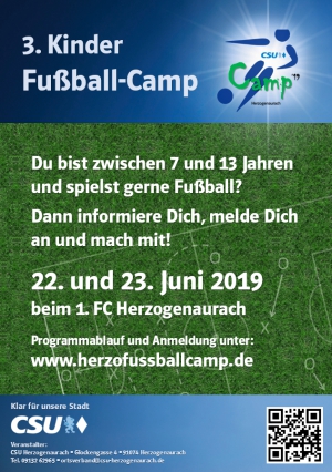3. Kinder Fußball-Camp