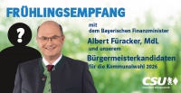 Einladung zum Frühlingsempfang 03.05.25